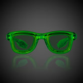 Green LED Retro Sunglasses
